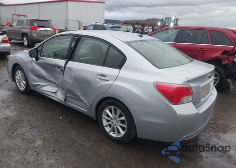 2014 Subaru Impreza 2.0I Premium z USA, uszkodzony, nr VIN JF1GJAC68EH019086
